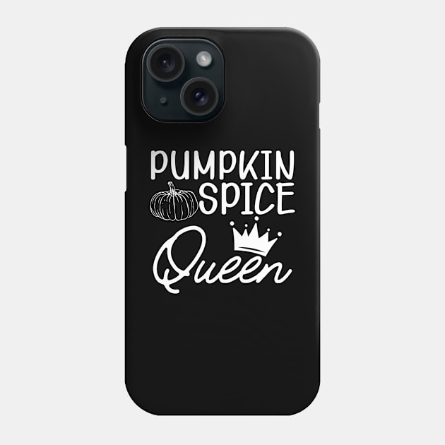 Pumpkin Spice Queen Phone Case by KC Happy Shop