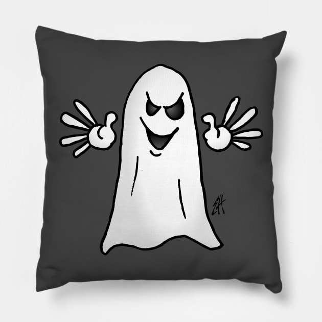 Ghost Pillow by Cardvibes