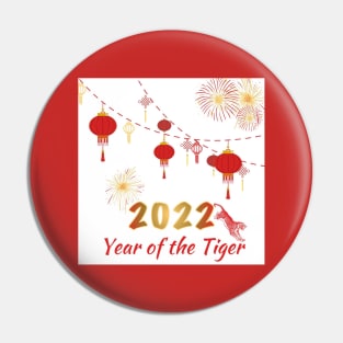 2022 Year of the Tiger Pin