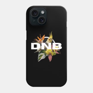 DNB - Tropical Cockatiel Bass Bird Phone Case