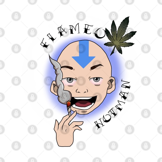 Stoner Aang- Flameo Hotman! by ginglederf