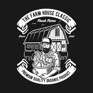 The Farm House Classic, Vintage Retro Classic T-Shirt