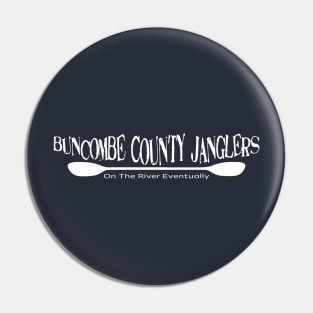 Buncombe County Janglers Whitewater Kayakers Pin