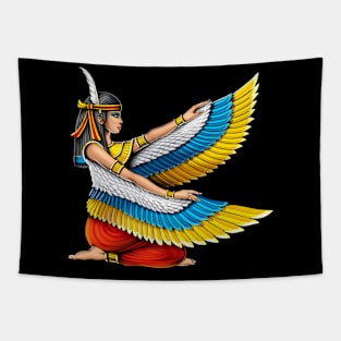 Egyptian Goddess Maat Tapestry