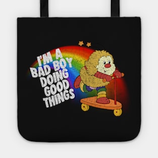 Bad Boy / Vintage Aesthetic Meme 80s Cartoon Design Tote