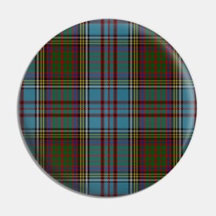 Anderson Clan Scottish Plaid Tartan Pattern Pin