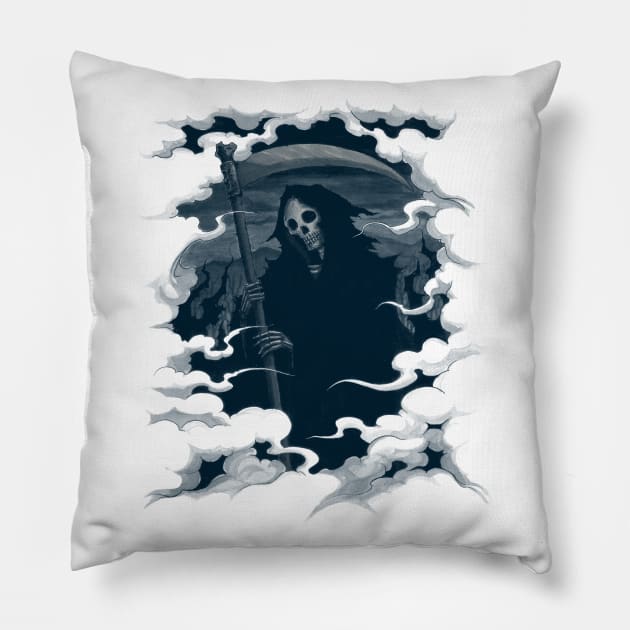 Mort Pillow by pigboom