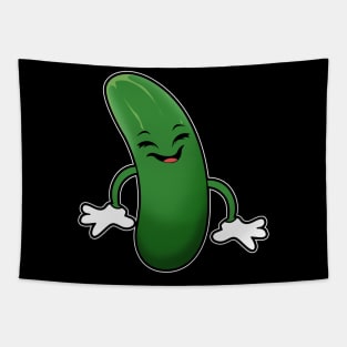 Funny Zucchini Tapestry