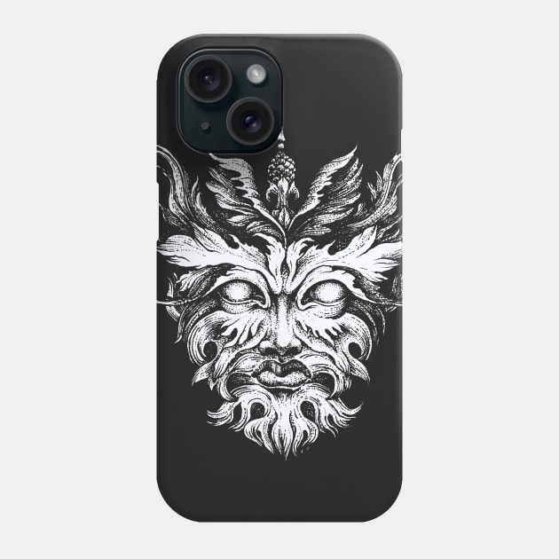 Green Man Phone Case by rottenfantom