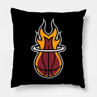 Miami Basketball Pillow