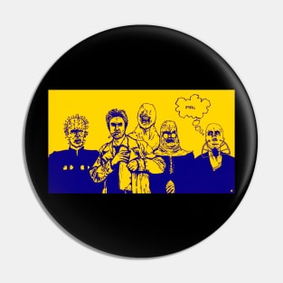 Yellow Hell Team Pin