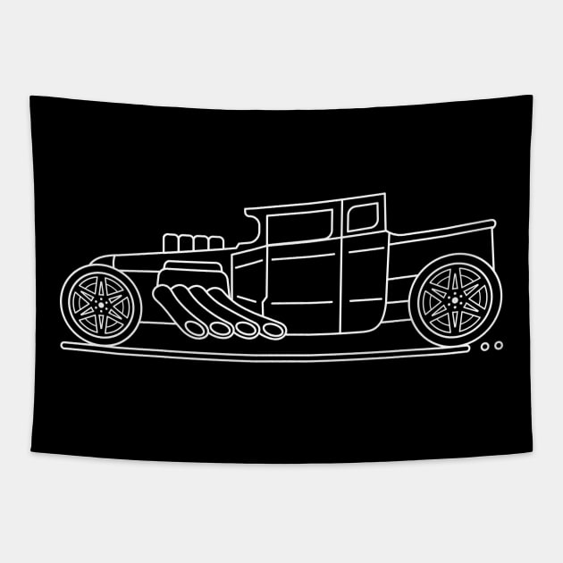 hotrod w Tapestry by garistipis