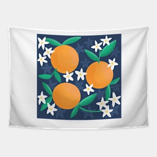 Summer Oranges Tapestry