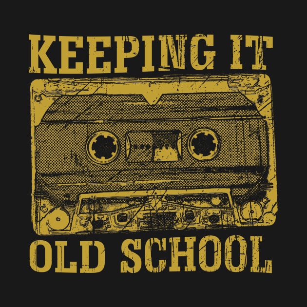 Keeping It Old School Cassette Tape by UNDERGROUNDROOTS