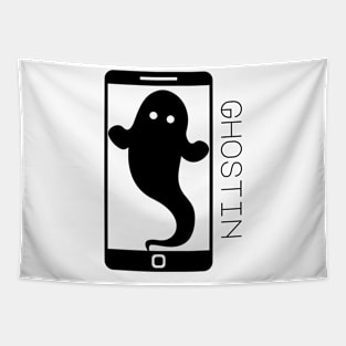 Cute GHOSTIN Halloween T-Shirt, Hoodie, Apparel, Mug, Sticker, Gift design Tapestry