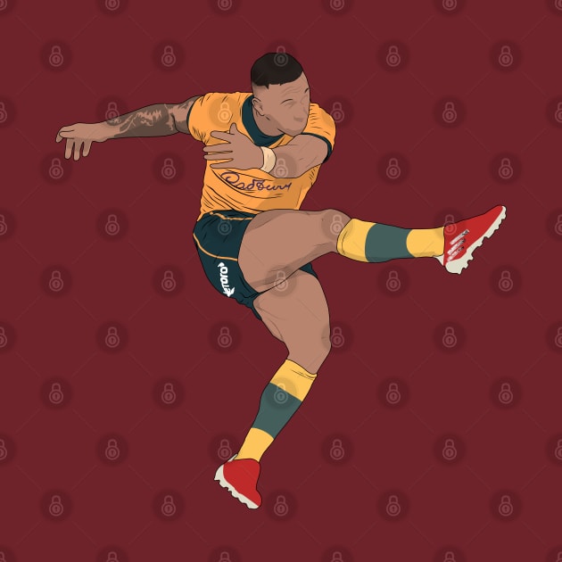 Quade Cooper Wallabies Rugby by Hevding