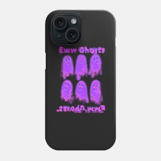 Eww purple ghosts Phone Case