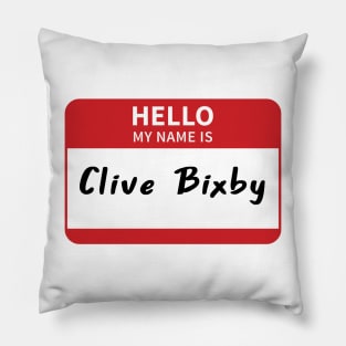 Clive Bixby Pillow