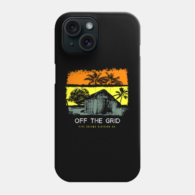 Off the Grid Phone Case by Pipe Dreams Clothing Co.