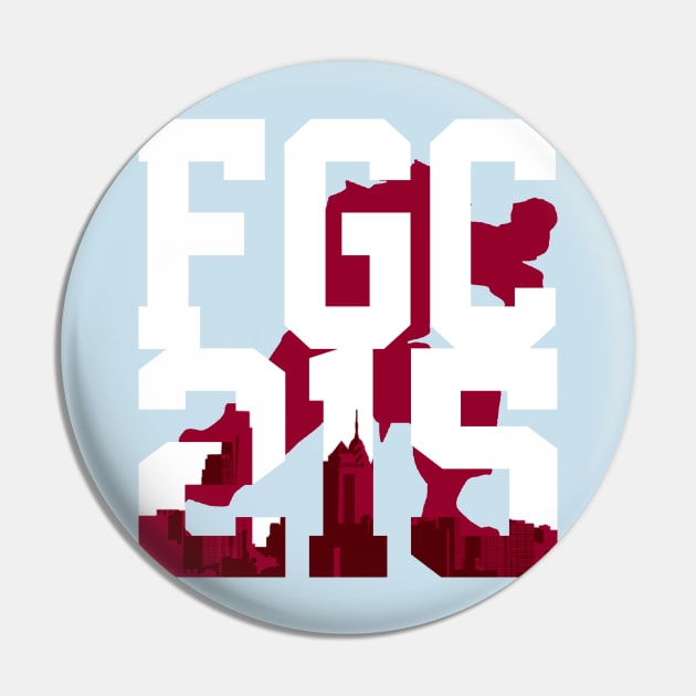 Philly FGC (FGC215) No Wordmark Pin by DOWX_20