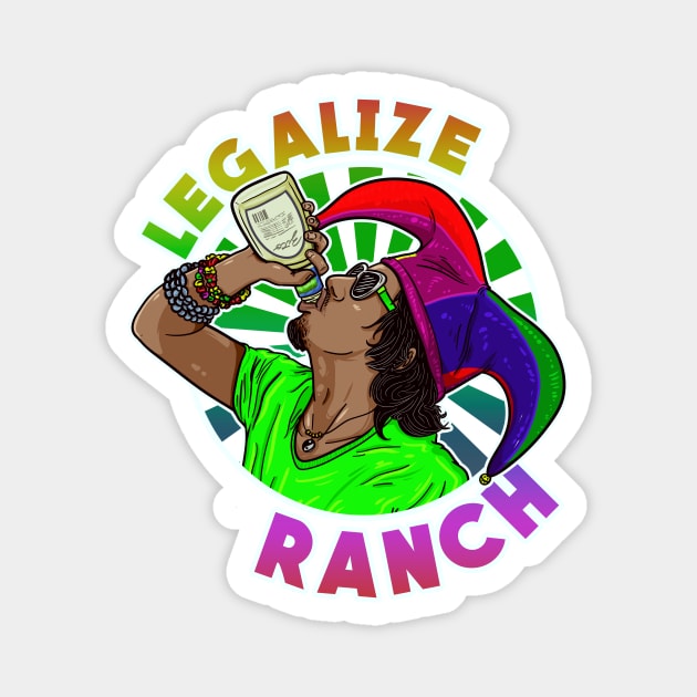 Legalize Ranch Magnet by Kipp