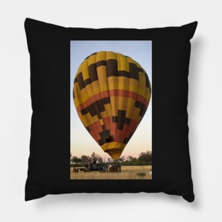 Early morning hot air balloon safari Pillow