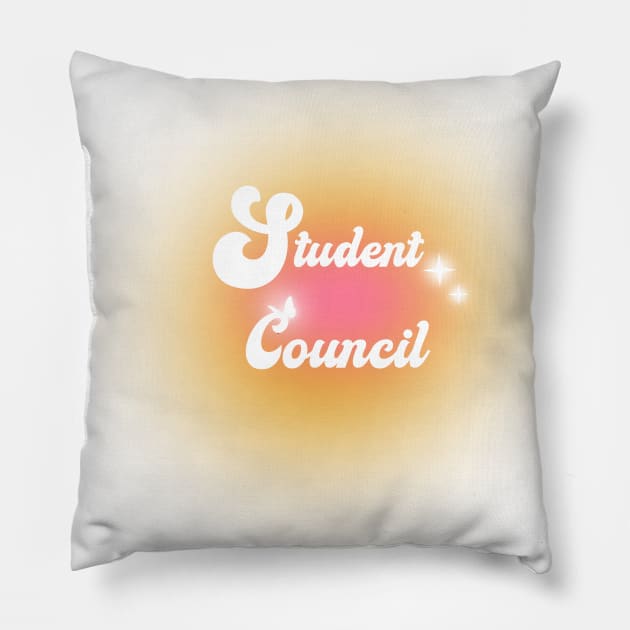 Student council Pillow by suzanoverart