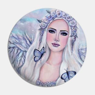 Angel art A new Beginning by Renee Lavoie Pin