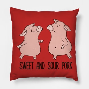 Sweet and Sour Pork Funny gift Pillow