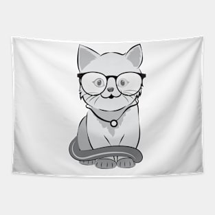 Cute cat lover T-Shirt Tapestry