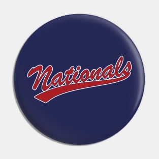 Play Ball! Nationals Baseball Mascot Screech - Washington Nationals - Pin