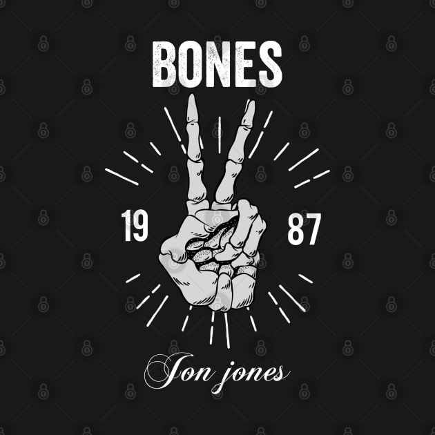 jon jones bones by FIFTY CLOTH