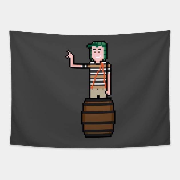 8Bit El Chavo Del Ocho Tapestry by L. Marco Miranda