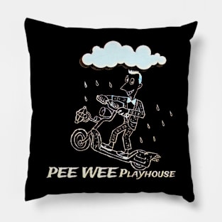 pee wee palayhouse in the rain classic design Pillow