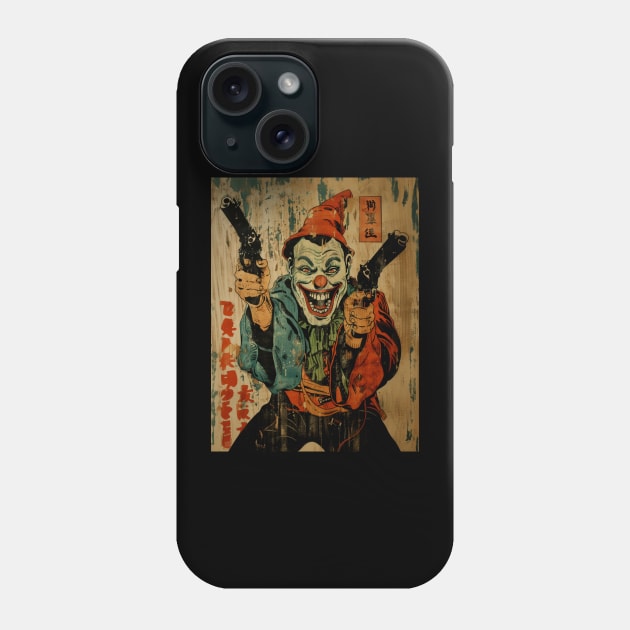 Bad Clown 02 Phone Case by BarrySullivan