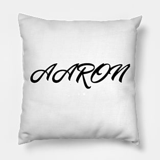 AARON's first name Pillow