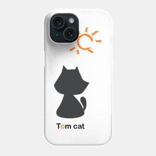 Tom Cat Wait for the Sun Phone Case