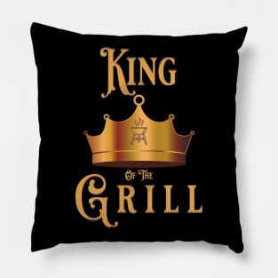 King of the Grill - Father's Day Gift Pillow