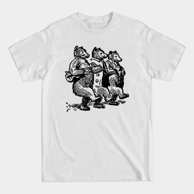 Disover Three Musical Bears - Bears - T-Shirt