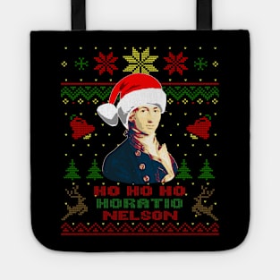 Horatio Nelson Funny Christmas Ho Ho Ho Tote