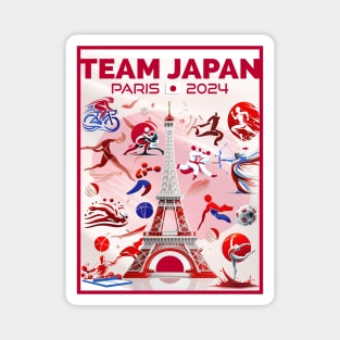 Team Japan - Paris 2024 Magnet