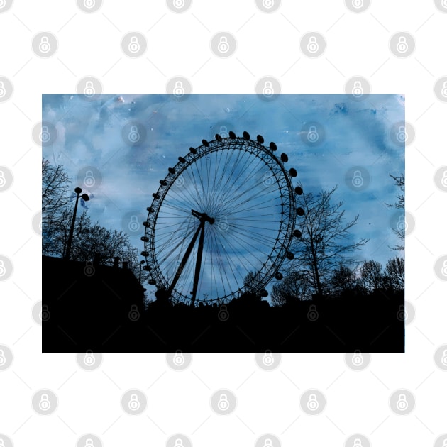 London Eye Abstract by jhsells98