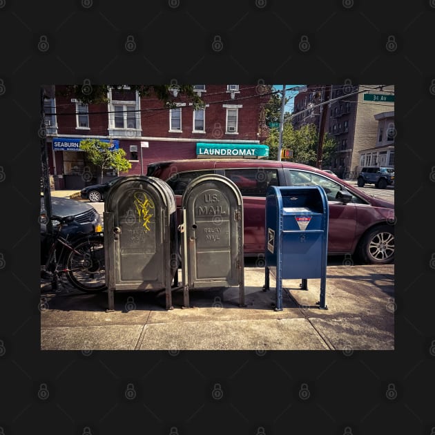 Astoria Mailbox Street Queens NYC by eleonoraingrid