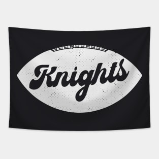 Retro Knights Football Tapestry