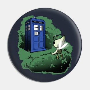 Time traveler meets time traveler Pin