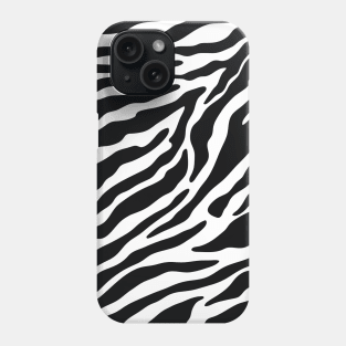 Natural Zebra Print Pattern Phone Case