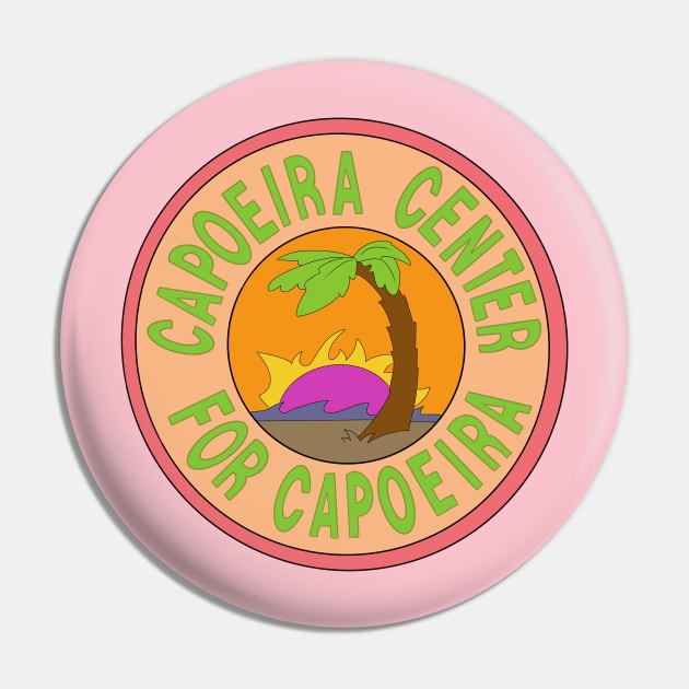 Burgers Capoeira Pin by Tommymull Art 