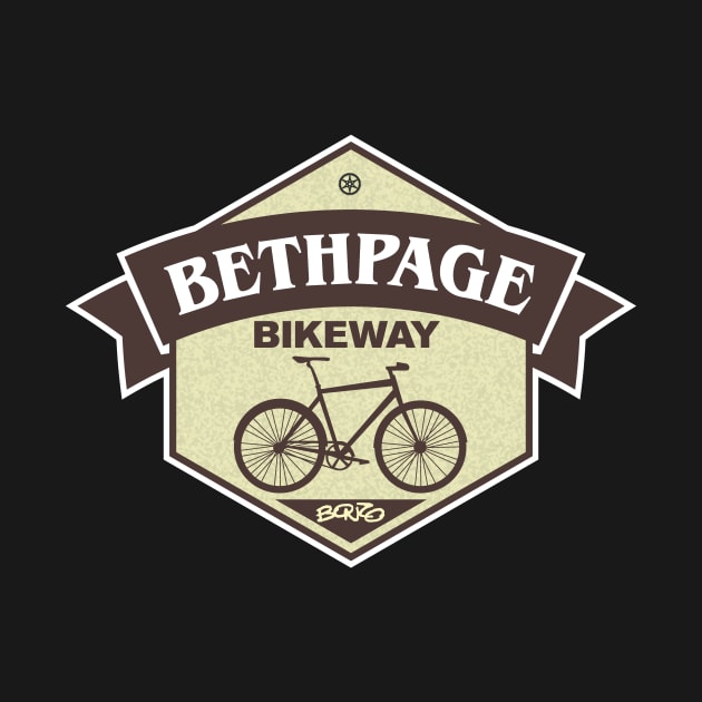 Bethpage Bikeway Small version by BonzoTee