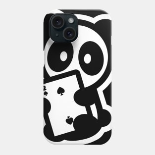 Panda Big Two 13 Bambu Brand Chinese Card Game Poker Gamble Spade Phone Case