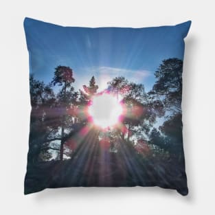 Dazzling sunlight Pillow